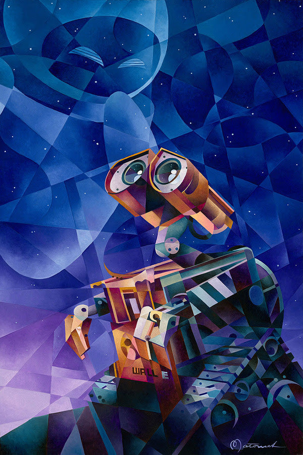 Wall-E's Wish-Disney Treasure on Canvas
